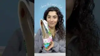 I couldn&rsquo;t find the perfect NYC spring heel, so I painted one 🌸👠