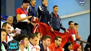 #اللمة_الحلوة : أول ضيفة تضرب مذيع على الهواء لقاء بطلة العالم فى الكاراتيه (كوموتيه) جيانا فاروق .