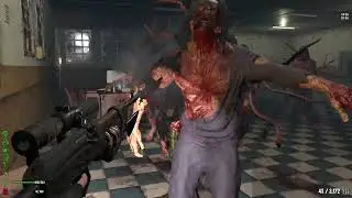 Dead Frontier 2: Ravenwall Hospital boss room (full) solo with STH