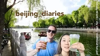 🇨🇳 CHINA VLOG | a day in BEIJING | explore historical hutong alleys, houhai lake & copper hot pot