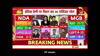 AM Analytics - AI based Predictions of Bihar State Elections 2025 | Yash Awasthi | India Daily