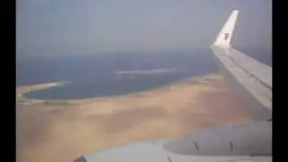 Landing in Hurghada B737-800 Travel Service