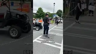PETA Supporters Arrested for Blocking Circus' Opening Day #youtubeshorts