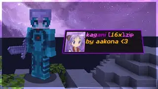 🌌 Kagami 16x Purple Aesthetic Texture Pack Showcase 1.8.9