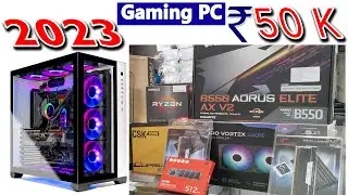 Pc build under 50000 Your Dream Pc is Here For Gaming Streaming  Pc build 50k l 2023 Nayan Tech