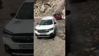 XL6 off road #xl6facelift #xl62023 #xl6modified #nexaxl6 #whitexl6 #whitemodifiedcar #blackmirrorcar
