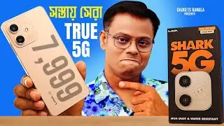 Most Affordable 4K 5G Phone 🔥 Lava Shark 5G Unboxing & Review !
