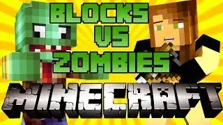 Minecraft PLANTS VS ZOMBIES Minigame w/ Palmerator, Acidicblitz, and Dul!