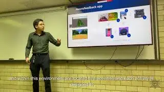 Neurofeedback training system to induce concentration states using virtual reality