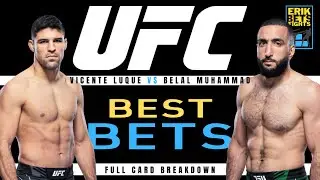 UFC Best Bets: Vicente Luque vs. Belal Muhammad | UFC Vegas 51 Betting Tips and Full Card Breakdown