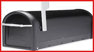 Great product -  Architectural Mailboxes 8950B-10 Chadwick Postmount Mailbox, Large, Black