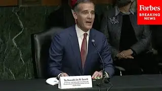 Eric Garcetti, Ambassador To India Nominee, Testifies Before Senate Foreign Relations Committee