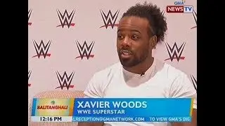 BT: WWE Superstar Xavier Woods, naka-bonding ang ilang Pinoy sa kaniyang pagbisita sa bansa