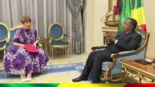 #Diplomatie. Denis #Sassou-N'Guesso reçoit Claire #BODONYI ambassadrice de #France au #Congo
