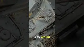 I made a HEAVY RUBBLE effect for WEATHERING my tank model
