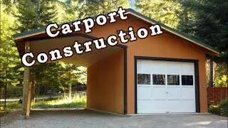 DIY - Carport Construction - Double your storage &ndash; Final Project - Video remade in 2025