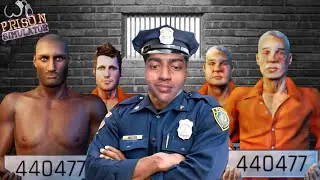 I Arrested My Friends in Prison Simulator 😂 | Prison Simulator Funny Moments