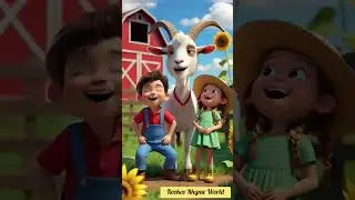 The Silly Goat |Kids poem |Koo Koo Rhyme World #nurseryrhymes #learningpoem #kookoorhymeworld