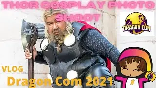 Thor Cosplay Photo Shoot Dragon Con 2021 Atlanta Ga Vlog #3