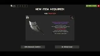 I finally got headless horseless horsemanns headtaker TF2