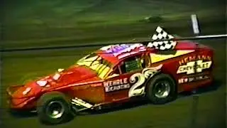 Highland Speedway 1988 - 3 - Rick Kloos flip and in car cams