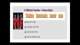 Salsa dance lessons near me | Looking for salsa dance lessons near you? look no further