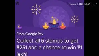 Finally Collected all 5 Diwali Stamps | Google pay