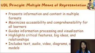 ED 204-PRE RECORDED VIDEO- UNIT IV. A. Differentiated Instruction and Universal Design for Learning