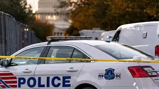 WATCH: Capitol Police arrest man with torch, flare gun attempting to enter visitor's center