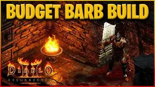 Super-G&uuml;nstiger Loot Barbar Zerst&ouml;rt Travincal! [Diablo 2 Resurrected Budget Build]