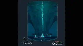 Rushton Impeller Multiphase CFD Simulation | VoF & Ray Tracing in TCAE
