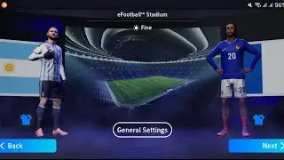 Argentina v France | Efootball Mobile [ high graphics ] 