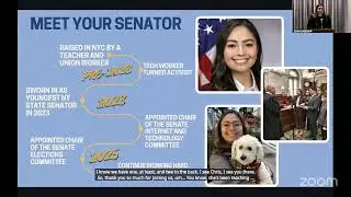 State Senator Kristen Gonzalez's 2025 State of the District