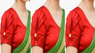 2026 designer puff sleeve design cutting & stitching blouse sleeve design|बाजू डिजाइन|sleeves Design