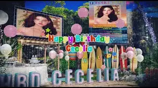 Let's Get Wet Birthday Party of Cecelia Levee - Aqua Club (Second Life ver.) This is Me Remix #fyp