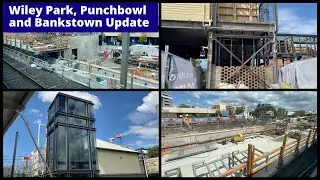 Sydney Metro Update | New Lifts at Wiley Park, Start of New Platform at Bankstown & Punchbowl Update