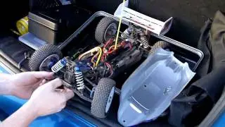 Remote Control Car at Montrose Aerodrome - BSD Racing - Land Ripper