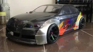 BMW E90/320i widebody build 1/10 rc drift