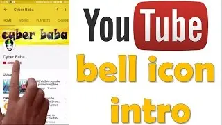 {HINDI} How to Create Youtube Bell Icon Intro || easy way to create youtube subscribe button intro