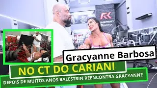 Gracyanne Barbosa &eacute; elogiada pelo J&uacute;lio balestrin | Gracyanne treino com balestrin no Ct do Cariani