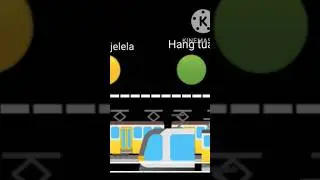 KL monorail line #train #kinemaster #rapidkl #monorail