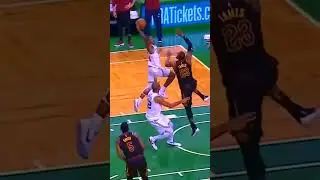 Lebron James Mind-Blowing block against Boston Celtics 👑🔥 #shorts #lebronjames #nba #basketball