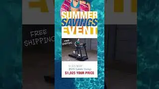 Our Summer Savings Event continues! Today's deal is the Best Fitness BFT25 Treadmill for just $1025!