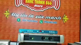 Đập hộp vang DBX FBX 100 v&agrave; đẩy YAMAHA p3500S - NGON BỔ RẺ NHẤT VIỆT NAM
