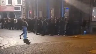 American and British tourists going home after hear security issues in Dublin Ireland