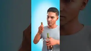 Opening Wine Without A Corkscrew 😮