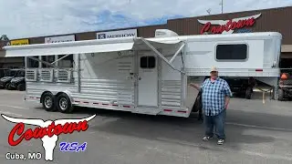 2025 Platinum Coach 8311 Three Horse Trailer with Signature Quarters Custom Trailer Conversions