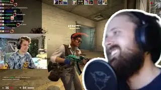 Реакция Форсена на то, что xQc провёл худший раунд в истории CS:GO
