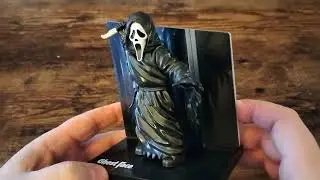 Yes I am taking another collectible out of the box. Ghost Face from FlyGuys.