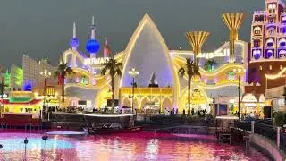 Global Village Dubai at Night | Culture, Food & Entertainment